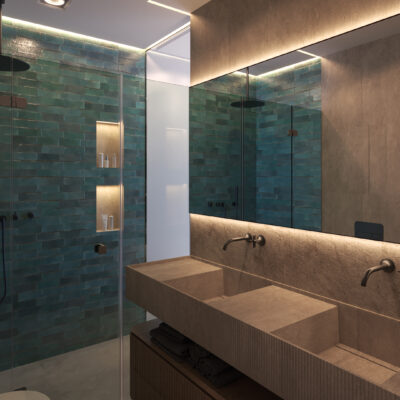 Badezimmer von Blue Elements
