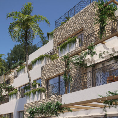 Exterior façade of Blue Elements in Port d’Andratx