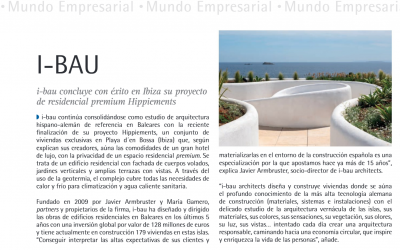 La consolidación de i-bau architects en las Islas Baleares
